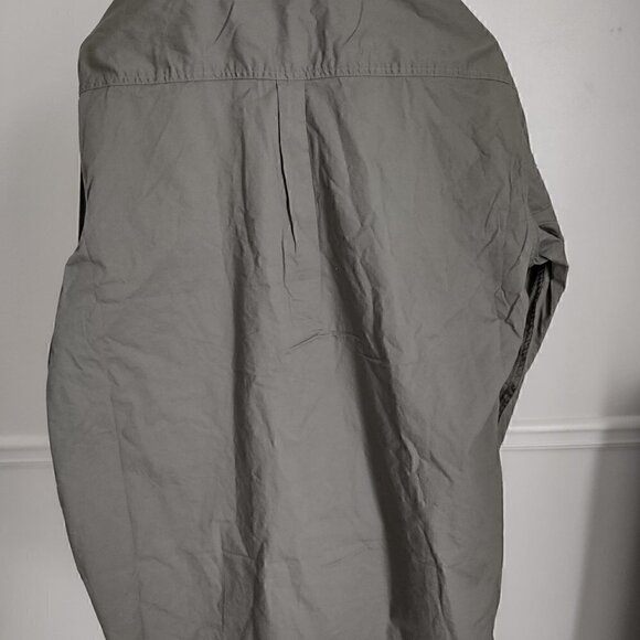 Port Authority Green Button Down Shirt. Size 3XL - Picture 3 of 5